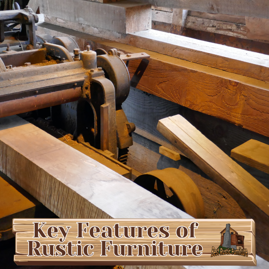 Key Features of Rustic Furniture