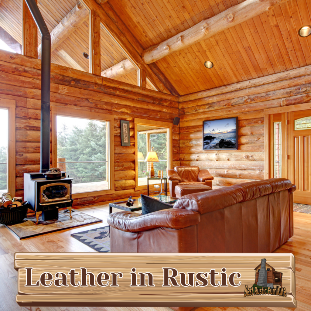 Leather in Rustic