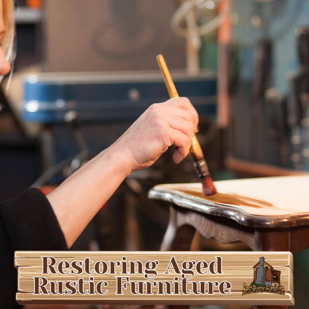 Restoring Aged Rustic Furniture