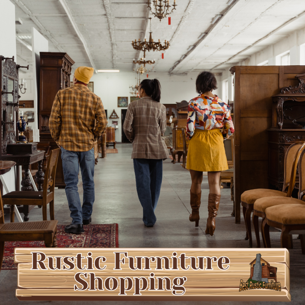 Rustic Furniture Shopping