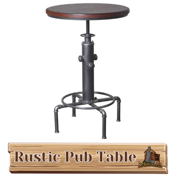 Rustic Pub Table
