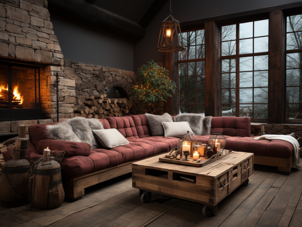 Rustic Sectional