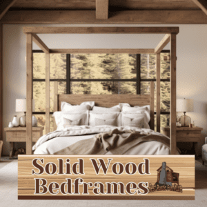 solid wood bedframes